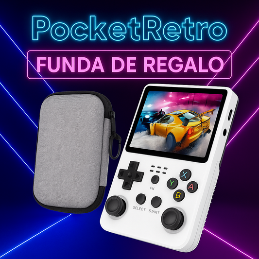 PocketRetro – Consola Retro de Bolsillo con Miles de Juegos