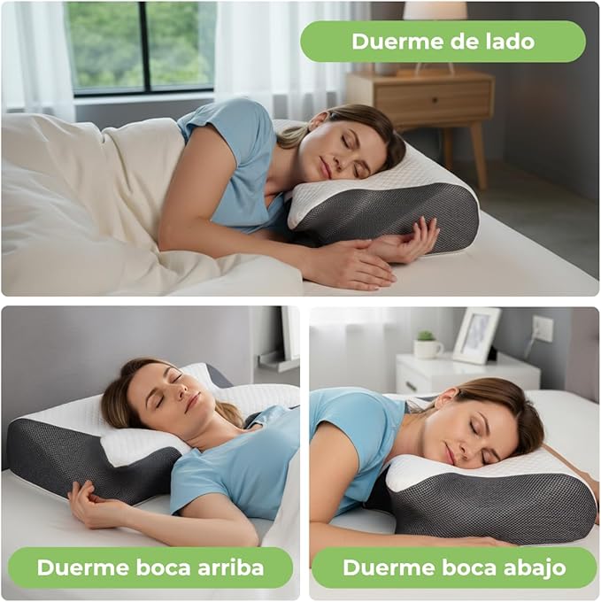 ALMOHADA CERVICAL ZENADIA | Descanso y Alivio del Dolor Garantizado