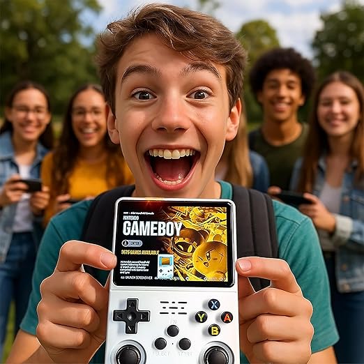 PocketRetro – Consola Retro de Bolsillo con Miles de Juegos