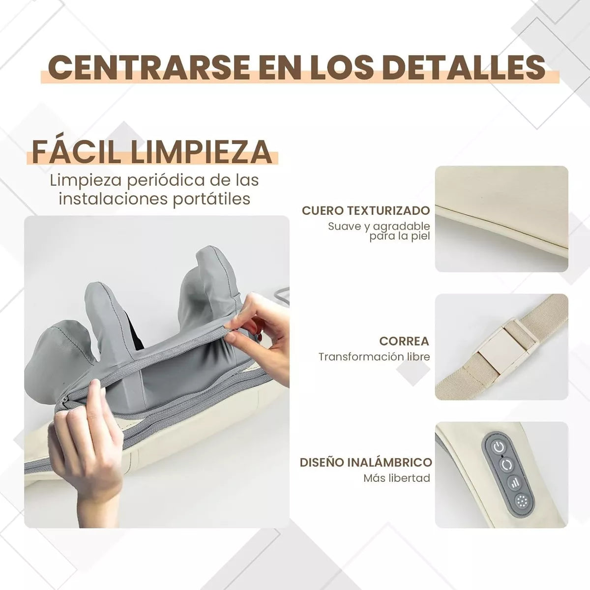 TheraFlex - Masajeador de Cuello y Hombros