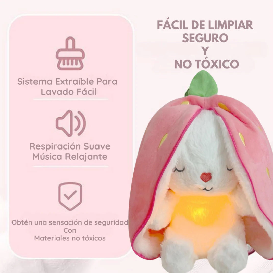 ConejoZen - El peluche que respira contigo y aleja la ansiedad.