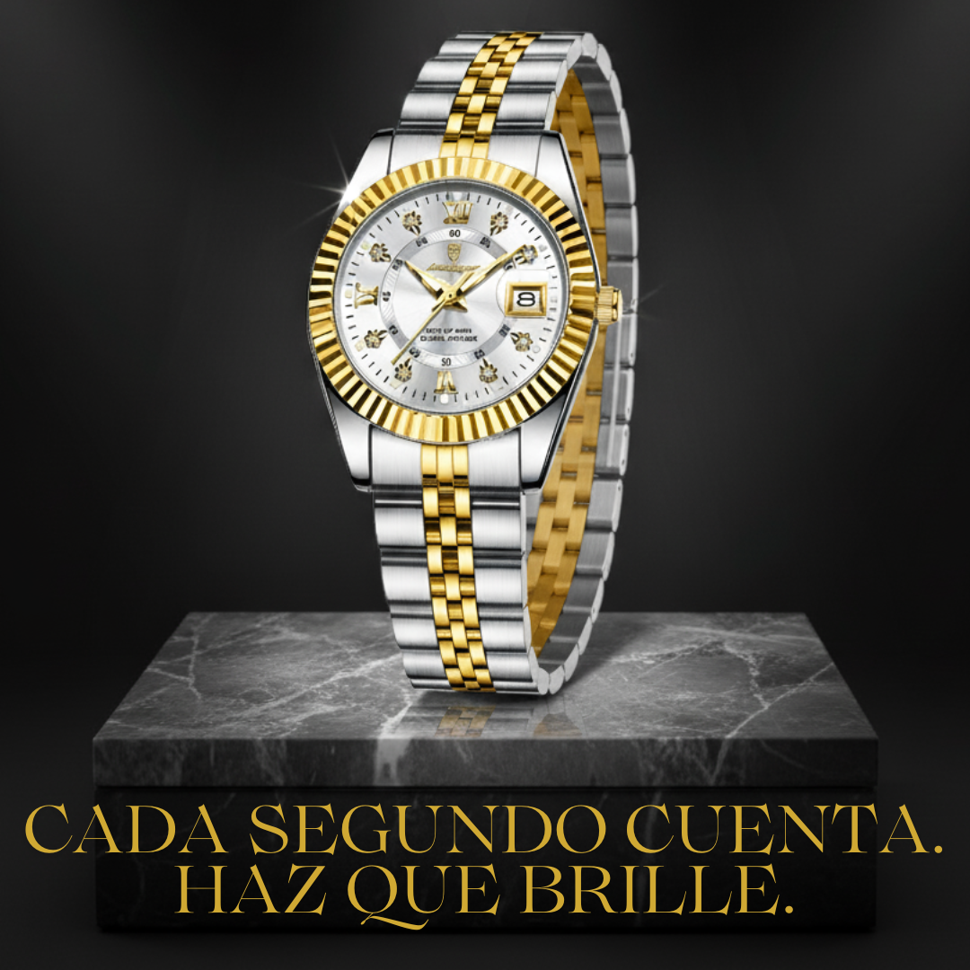 Reloj de Lujo POEDAGAR para Mujer La Elegancia Que Habla por Ti